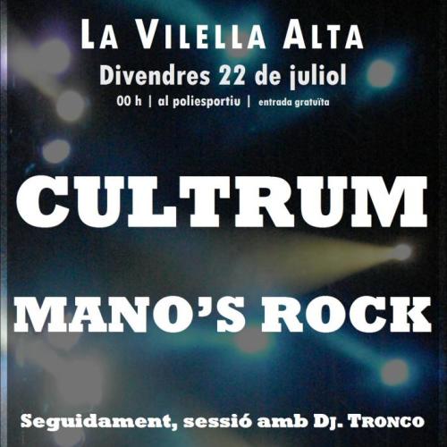 Concert de Cultrum i Mano's Rock