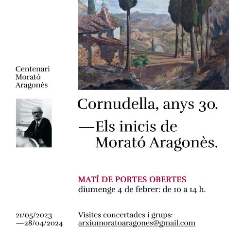 Cornudella anys 30. Els inicis de Morató Aragonès (exposició)