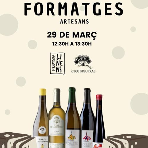 Tast de Formatges artesans i vi. 