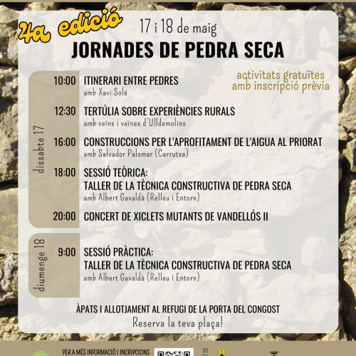 Quartes Jornades de pedra seca