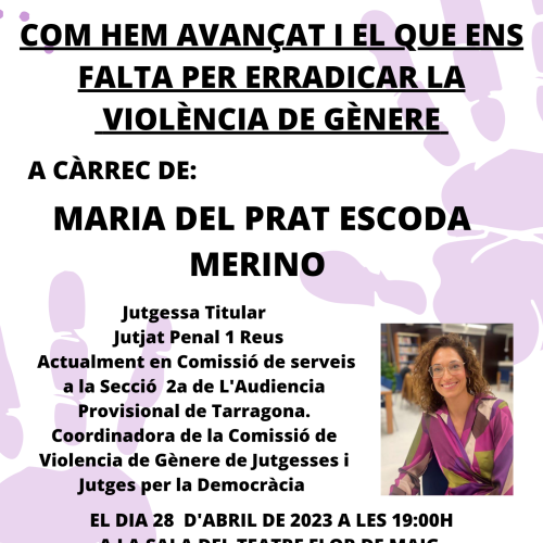 Conferència I col.loqui