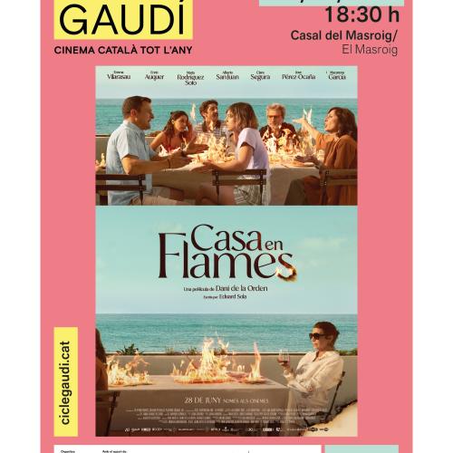 CINEMA CICLE GAUDÍ:  "CASA EN FLAMES"