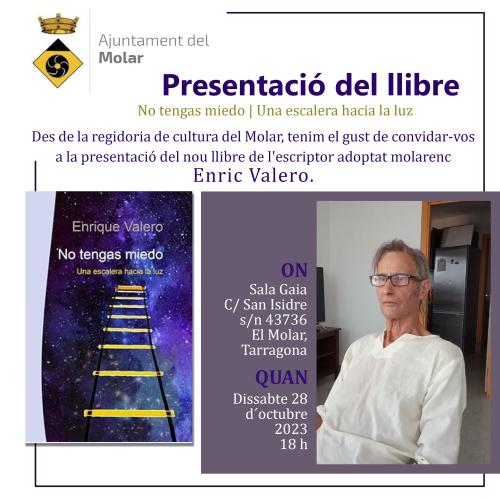 Presentació del llibre del escriptor Enrique Valero