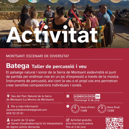 Batega Taller de percussió i veu