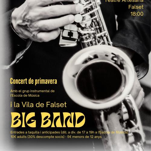 Vila de Falset Big Band en concert