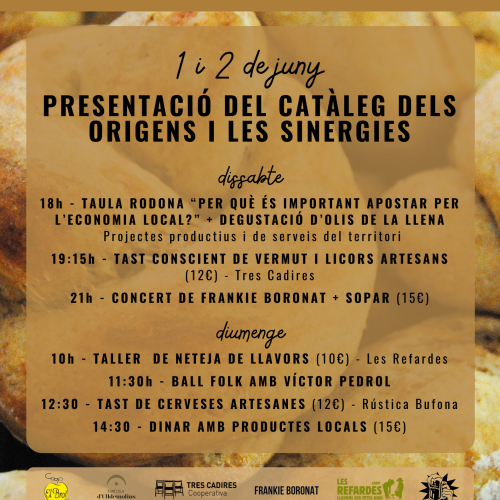 Presentació del Catàleg dels orígens i les sinergies