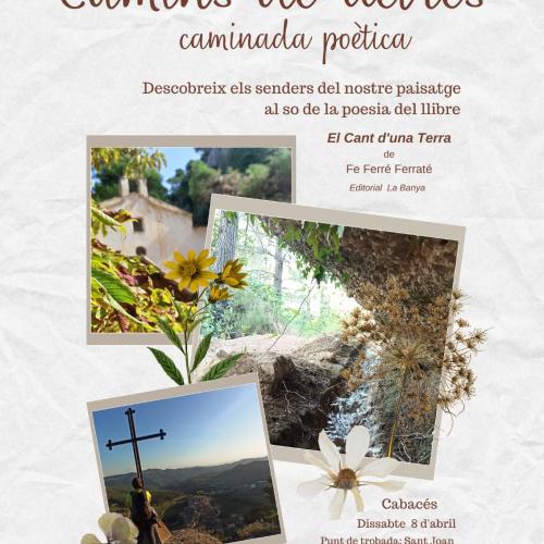 Caminada poètica "Camins de lletres"
