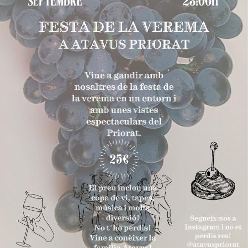 Festa de la verema a Atavus Priorat