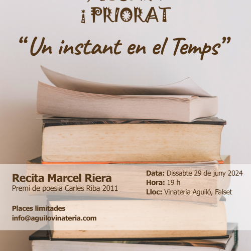 Poesia, música i Priorat.