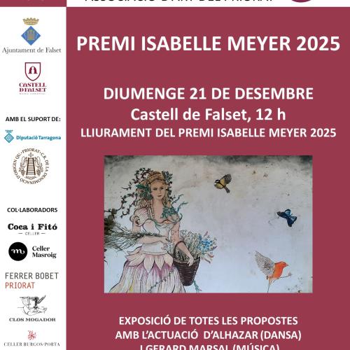 Lliurament del premi Isabelle Meyer 2025