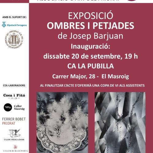 Exposició de pintures  OMBRES I PETJADES de Josep Barjuan