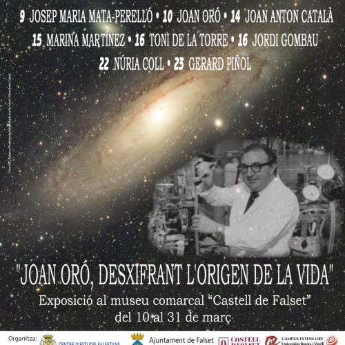 Dies de Ciència: Joan Oró