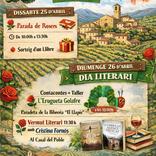 Sant Jordi i Dia Literari al Lloar
