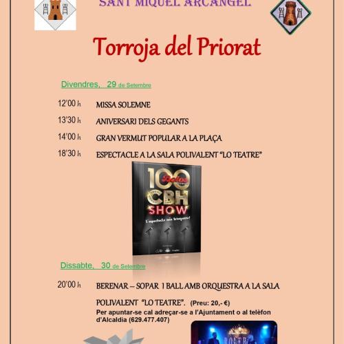 SOPAR I BALL DE FESTA MAJOR