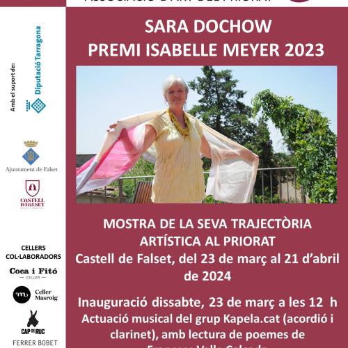 INAUGURACIÓ EXPOSICIÓ SARA DUCHOW- PREMI ISABELLE MEYER 2023
