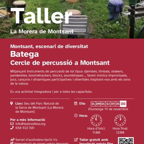 Batega. Cercle de percussió a Montsant