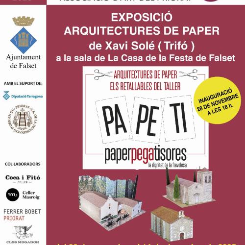 Exposició Arquitectures de paper