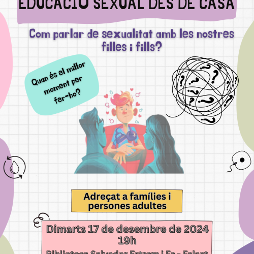 Educació sexual des de casa