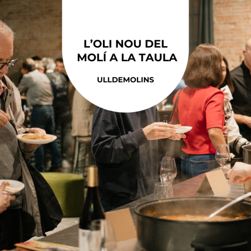 L'oli nou del molí a la taula
