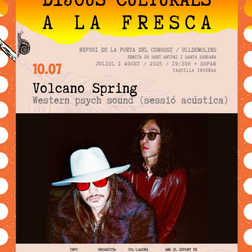 Concert de Volcano Spring - Western psych sound (sessió acústica)