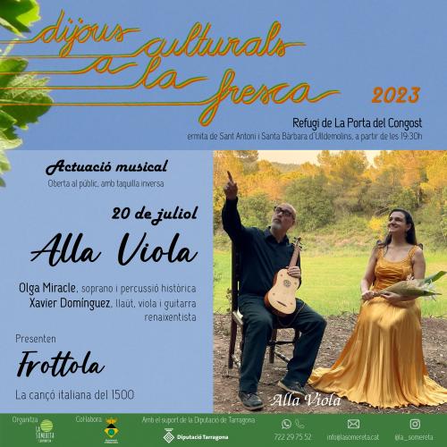 Concert d'Alla Viola (Dijous Culturals a la Fresca)