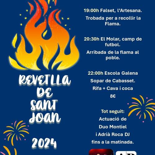 REVETLLA DE SANT JOAN 2024. EL MOLAR