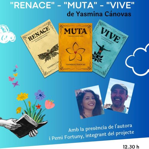 Presentació de llibre Trilogia "Muta-Renace-Vive", de Yasmina Cánovas