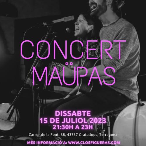 CONCERT DE MAÜPAS A CLOS FIGUERAS