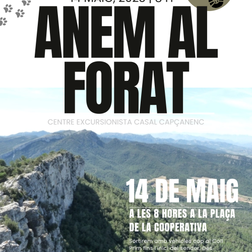 Anem al 'Forat' (Capçanes - Serra de Llaberia)