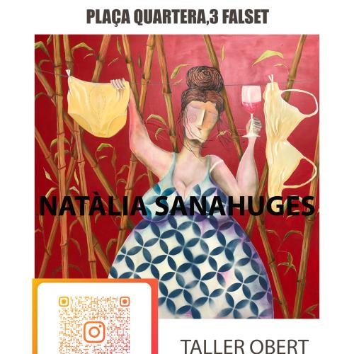 Exposicióal taller de Natàlia Sanahuges