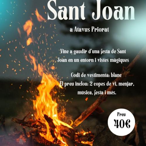 Festa Sant Joan al Celler Atavus Priorat
