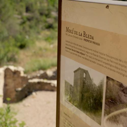 Xerrada “Escoltant la ceràmica: el cas de l’estudi històric-arqueològic del Molí de la Bleda"