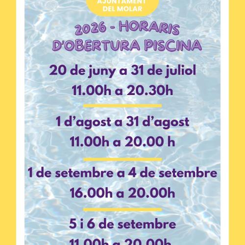 INAUGURACIÓ DE LA ZONA ESPORTIVA DEL MOLAR