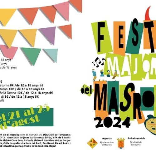 FESTA MAJOR DEL MASROIG 2024