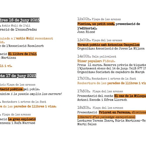 L'ensofrada de llibres i vins