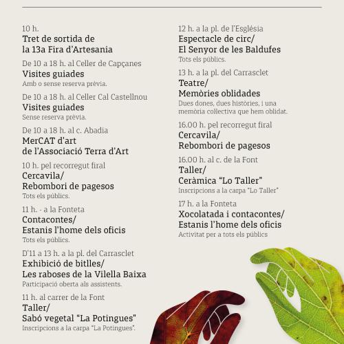 Fira Artesania Capçanes