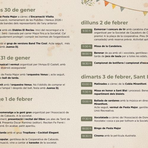 Festa Major de Cabacés