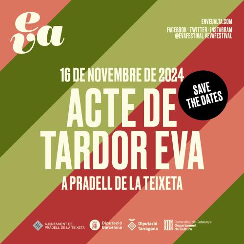 Acte de tardor  EVA a Pradell de la Teixeta.