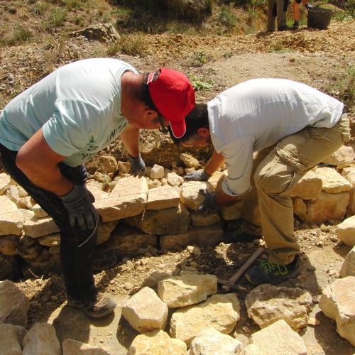 Terceres jornades de pedra seca a La Porta del Congost