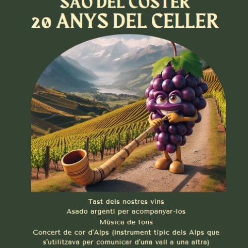 Sao del Coster celebra la seva vintena anyada/Sao del Coster twentieth vintage