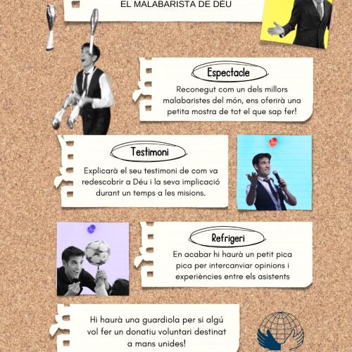 Paul Ponce, el malabarista de Déu