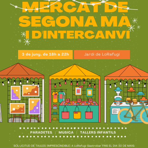 MERCAT DE SEGONA MÀ I D’INTERCANVI
