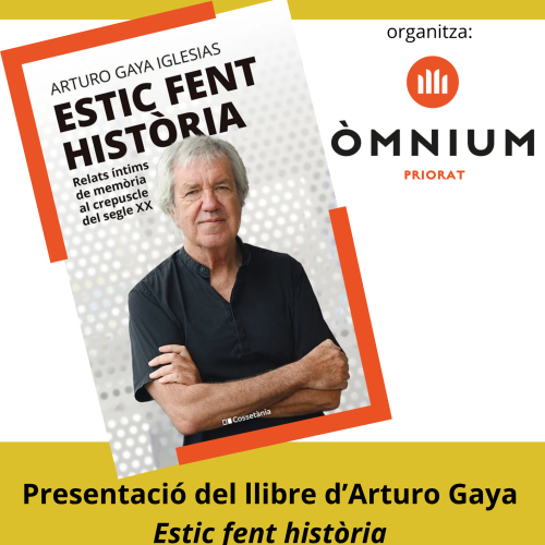 Presentació del llibre d’Artur Gaya 