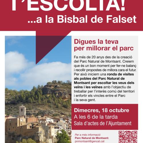 Parc t’escolta a La Bisbal de Falset! 