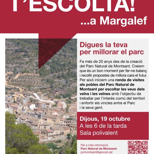 El parc t'escolta a Margalef