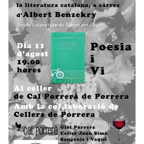 Poesia i vi amb Albert Benzekry