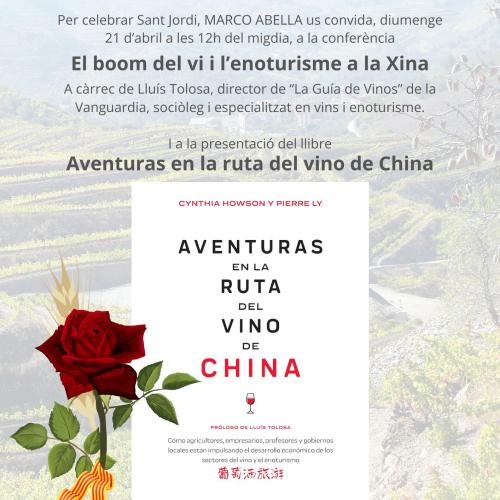 Conferència El Boom del vi i l'enoturisme a la Xina, per Lluís Tolosa