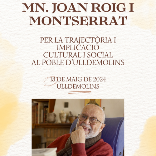 Homenatge a Mn. Joan Roig i Montserrat