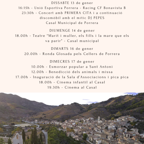 Sant Antoni a Porrera