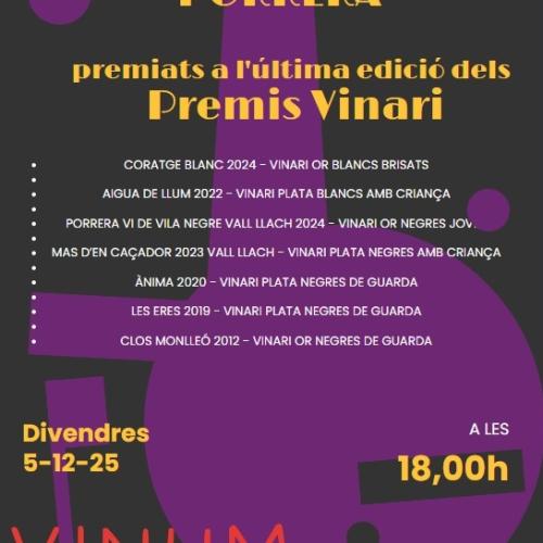 Tast de vins premiats